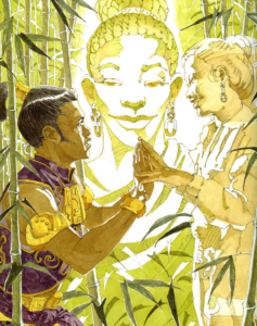 Cambodian Cinderella and her prince